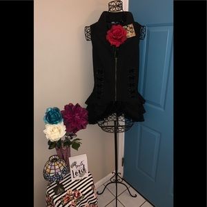 🌹Spin Doctor Goth Steampunk Corset Top Sz. XL 🌹